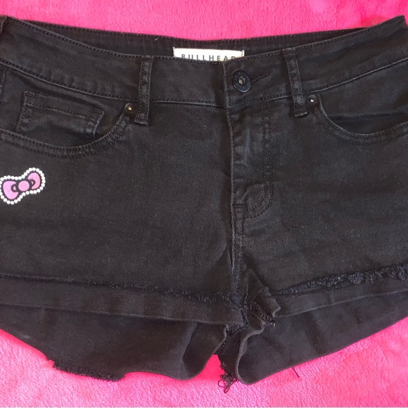 Handmade Hello Kitty Low-Rise Shorts - Picture 2 of 3